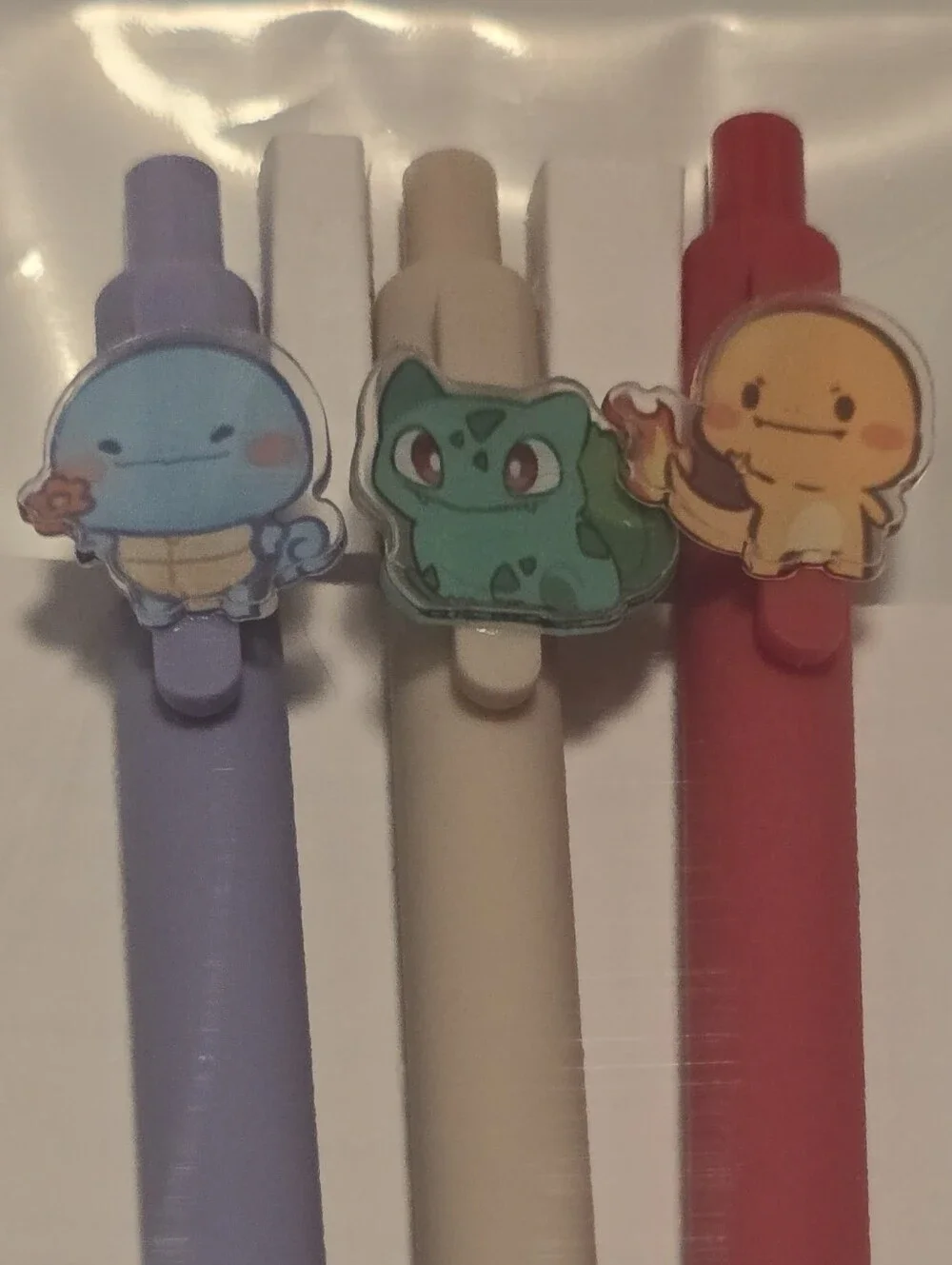 Pokrmon Sarter Gel Pen Trio